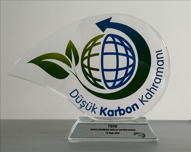 TSKB “Düşük Karbon Kahramanı” ödülü aldı